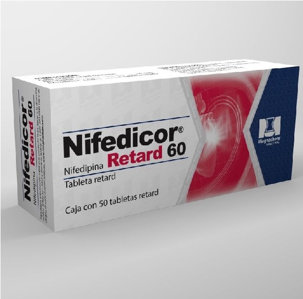 NIFEDICOR RETARD 60MG 50 TABLETAS C/B (CADA BLISTER)