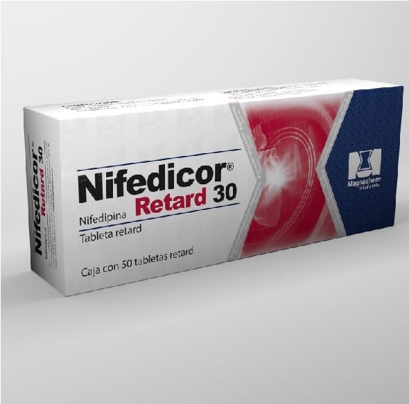 NIFEDICOR RETARD 30MG 50 TABLETAS C/B (CADA BLISTER)