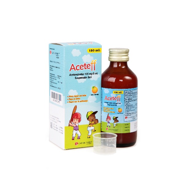 ACETEFF SUSPENSION ORAL 120ML