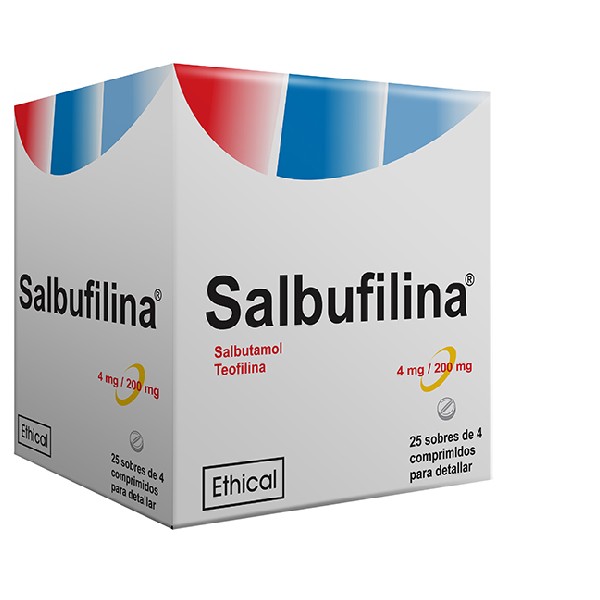 SALBUFILINA ETHICAL 100 COMPRIMIDOS C/B (CADA BLISTER)**(4)