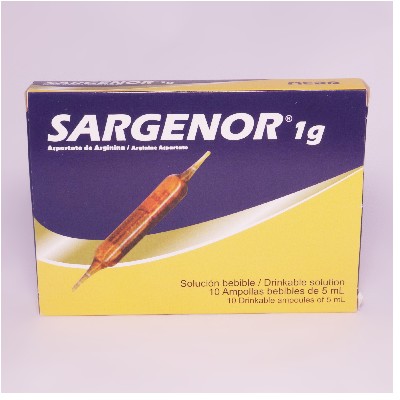 SARGENOR 10 AMPOLLAS BEBIBLES