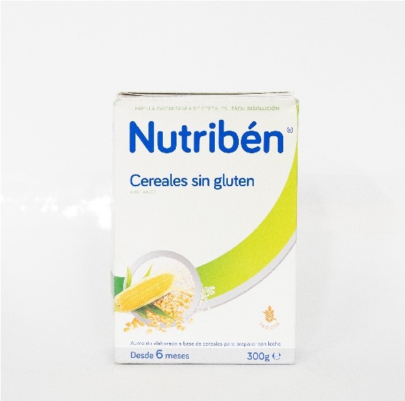 NUTRIBEN CEREALES SIN GLUTEN 300 GRAMOS