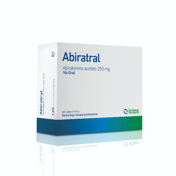 ABIRATRAL 250MG 120 COMPRIMIDOS* (ABIRATERONA ACETATO 250MG)(AC)