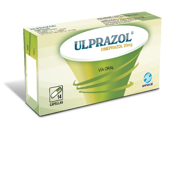 ULPRAZOL 20 MG 14 CAPSULAS