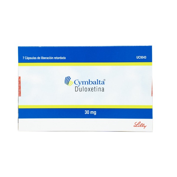 CYMBALTA 30MG 7 CAPSULAS