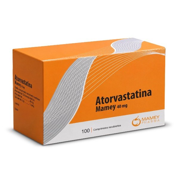 ATORVASTATINA MAMEY 40MG 100 COMPRIMIDOS C/B (CADA BLISTER)