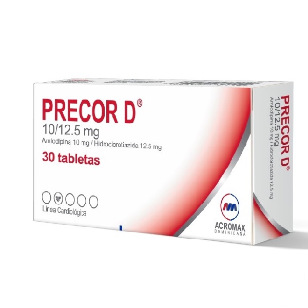 PRECOR D 10 /12.5MG 30 TABLETAS