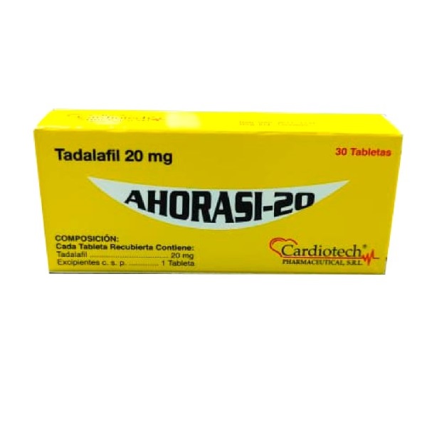 AHORA SI 20MG 30 TABLETAS C/U (CADA UNIDAD)