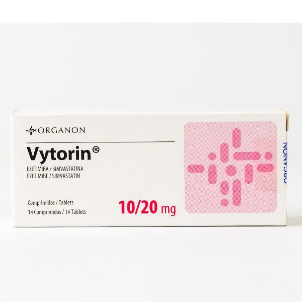 VYTORIN 10/20 14 COMPRIMIDOS