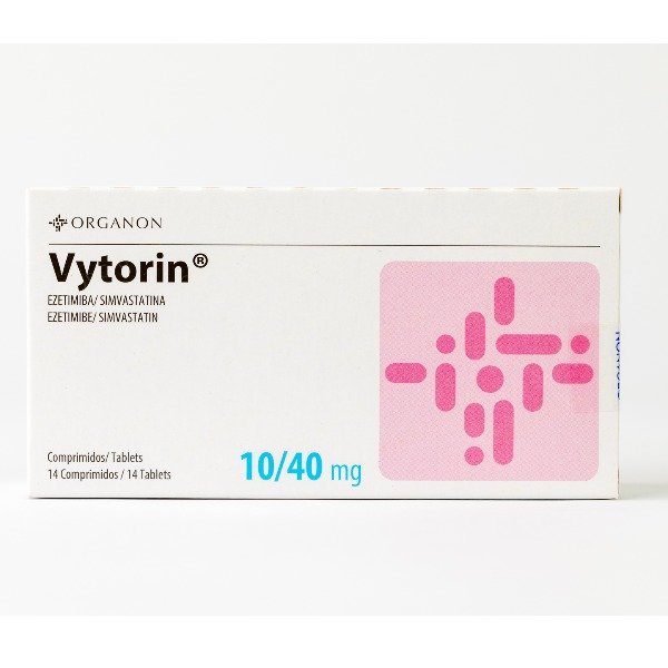 VYTORIN 10/40 MG 14 COMPRIMIDOS