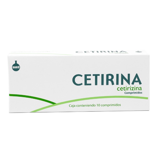 CETIRINA 10MG 10 COMPRIMIDOS
