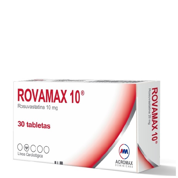 ROVAMAX 10MG 30 TABLETAS