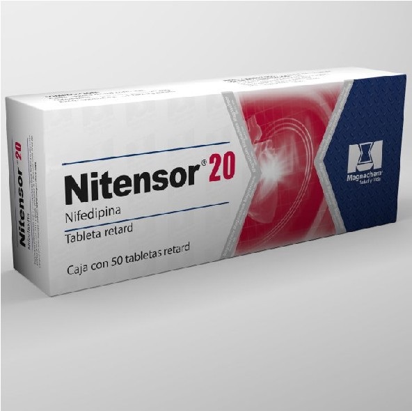 NITENSOR 20MG RETARD 50 TABLETAS C/B (CADA BLISTER)
