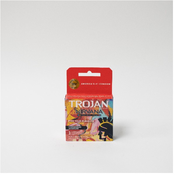 TROJAN NIRVANA 3 CONDONES LUBRICADOS DE LATEX