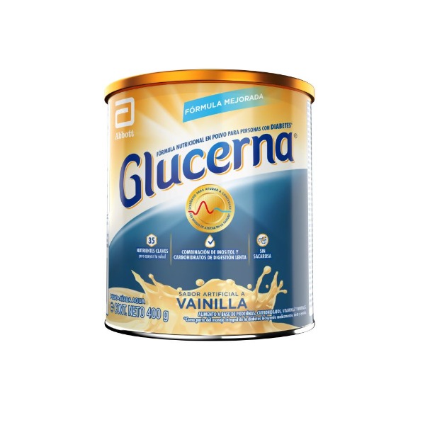 GLUCERNA SABOR VAINILLA 400G* (POLVO)
