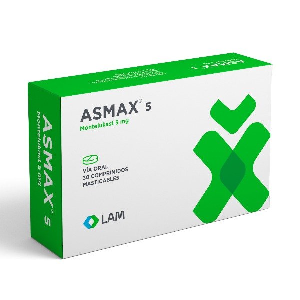 ASMAX 5MG 30 COMPRIMIDOS