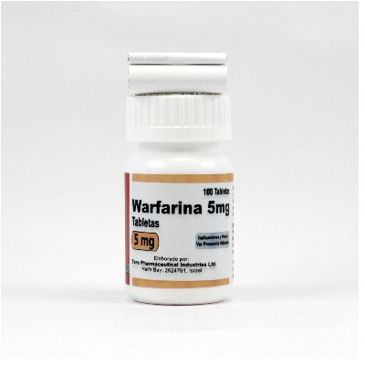 WARFARINA 5MG 100 TABLETAS