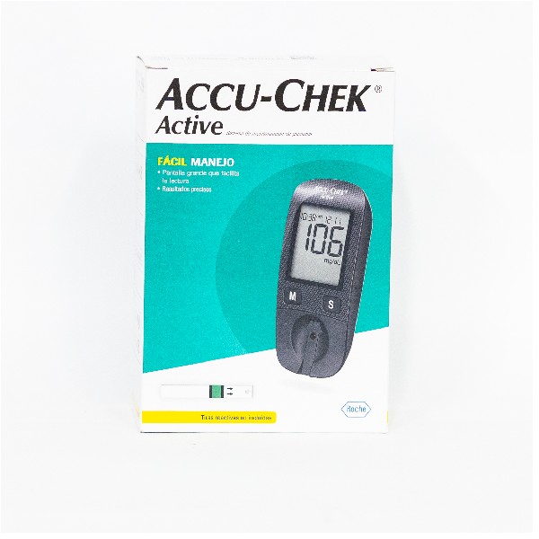 ACCU-CHEK ACTIVE GLUCOMETRO