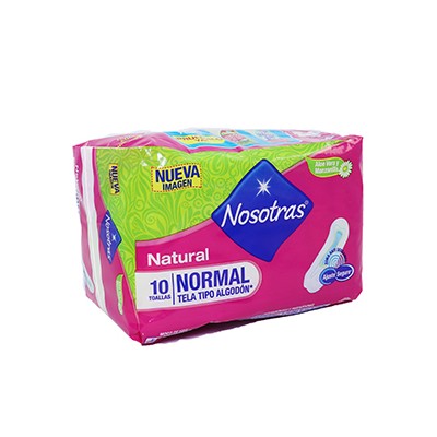 NOSOTRAS NORMAL TELA 10 UNIDADES