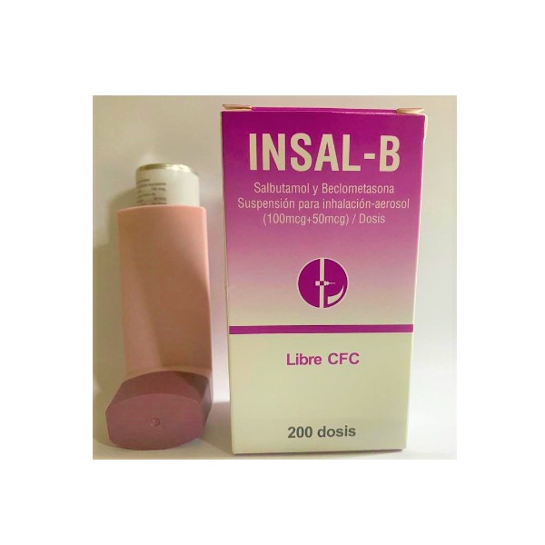 INSAL B SUSPENSION P/INHALACION AEROSOL