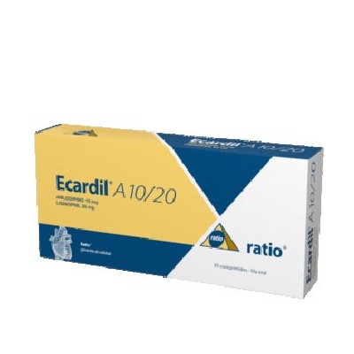 ECARDIL A 10/20MG 30 COMPRIMIDOS