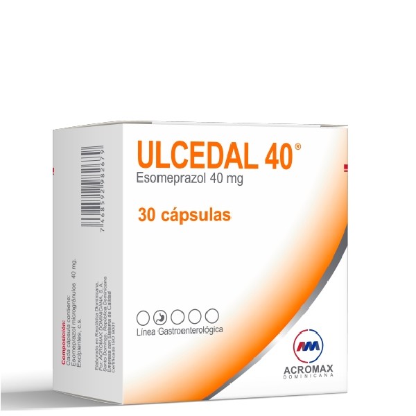 ULCEDAL 40MG 30 CAPSULAS C/B (CADA BLISTER)