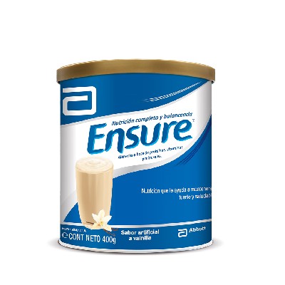 ENSURE SABOR VAINILLA 400G* (POLVO)
