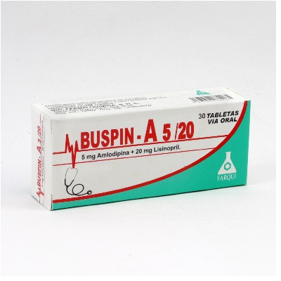 BUSPIN A 5/20 30 TABLETAS