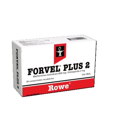 FORVEL PLUS 2MG 30 COMPRIMIDOS
