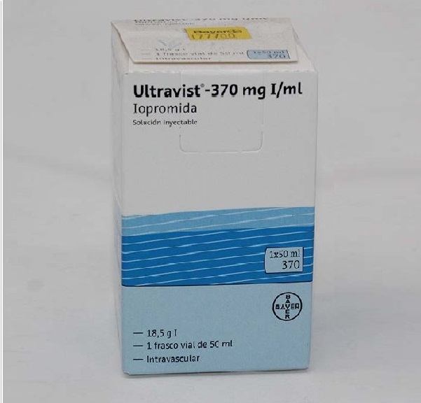 ULTRAVIST 370 MG 50 ML SOLUCION INYECTABLE