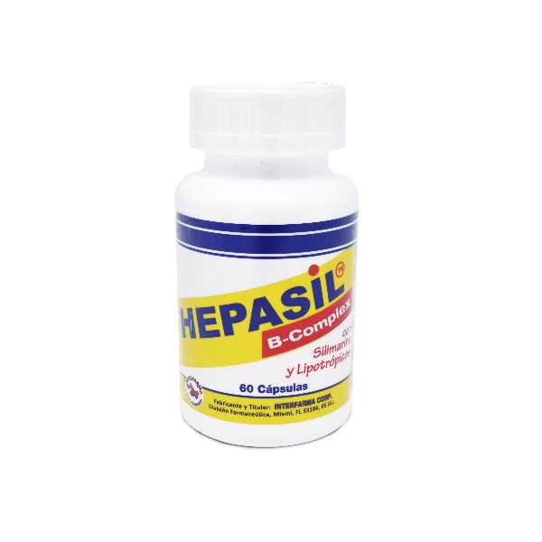 HEPASIL B COMPLEX 60 CAPSULAS