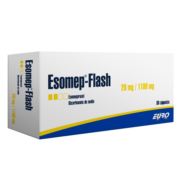 ESOMEP FLASH 40/1100MG 30 CAPSULAS