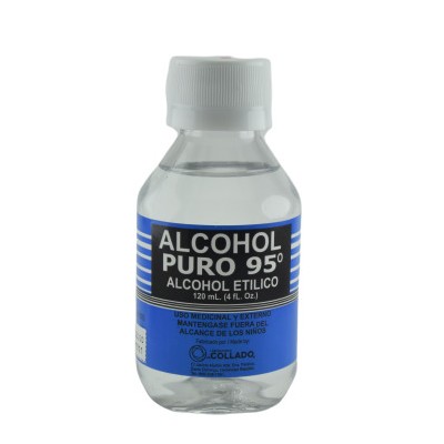 ALCOHOL ETILICO 95% DR. COLLADO 4OZ.