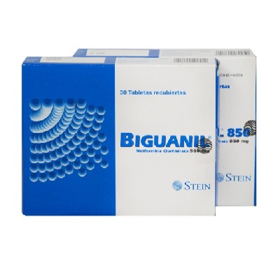 BIGUANIL 850MG 30 TABLETAS