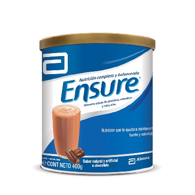 ENSURE SABOR CHOCOLATE 400G* (POLVO)