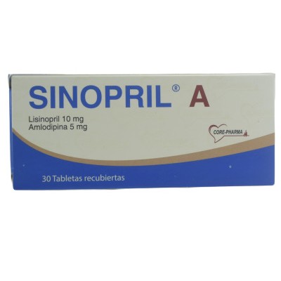 SINOPRIL A 10/5MG 30 TABLETAS