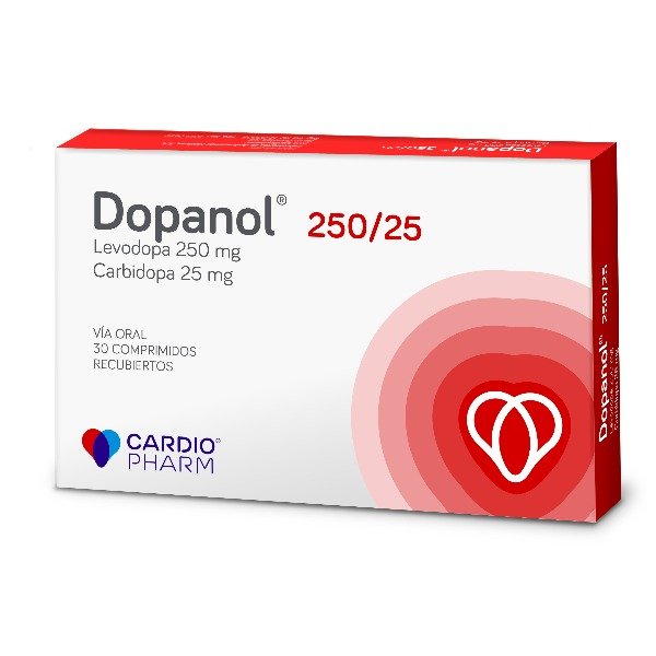 DOPANOL 250/25MG 30 COMPRIMIDOS