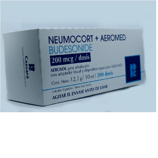 NEUMOCORT AEROSOL 200 DOSIS + CAMARA