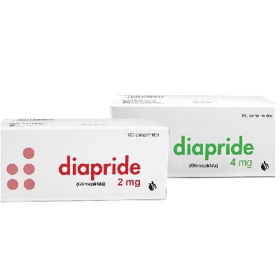 DIAPRIDE 4MG 100 COMPRIMIDOS C/B (CADA BLISTER)