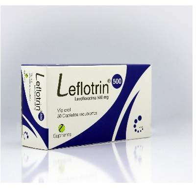 LEFLOTRIN 500MG 30 CAPLETAS C/U (CADA UNIDAD)