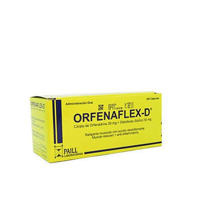 ORFENAFLEX D 100 CAPSULAS C/U (CADA UNIDAD)