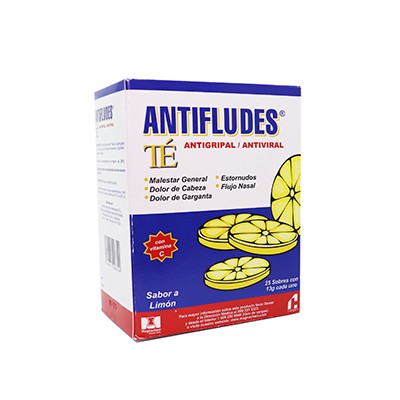 ANTIFLUDES TE 25 SOBRES C/U (CADA UNIDAD)