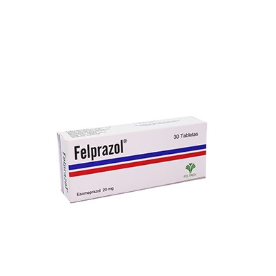 FELPRAZOL 20 MG 30 TABLETAS