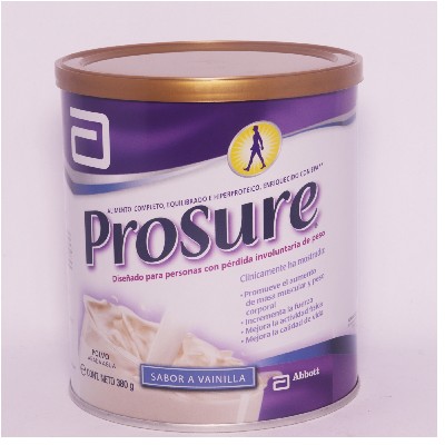 PROSURE VAINILLA POLVO 380 GR.