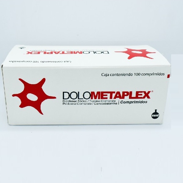 DOLO METAPLEX 100 COMPRIMIDOS C/B (CADA BLISTER)