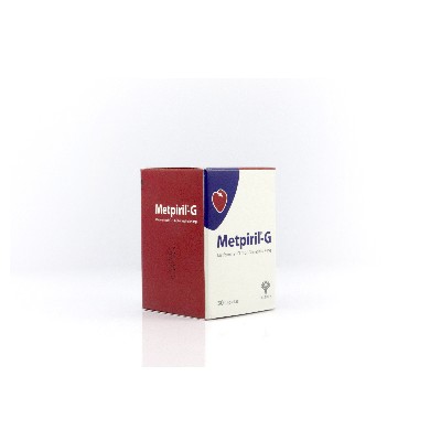METPIRIL G 1G/4MG 30 CAPLETAS