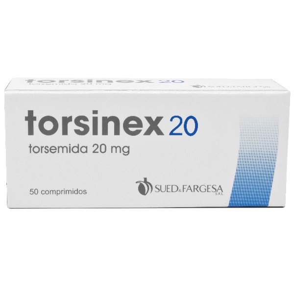 TORSINEX 20MG 50 COMPRIMIDOS C/B (CADA BLISTER)