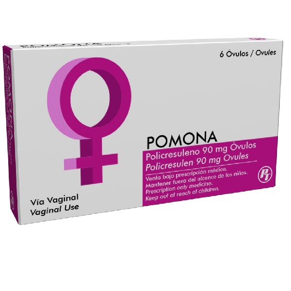 POMONA 90MG 6 OVULOS