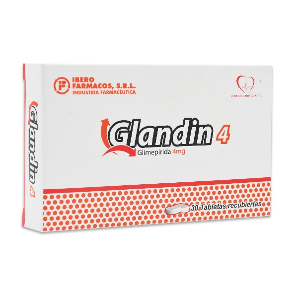 GLANDIN 4 MG 30 TABLETAS