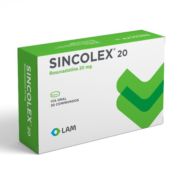 SINCOLEX 20MG 30 COMPRIMIDOS